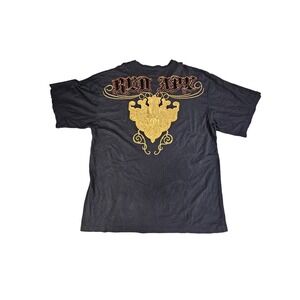 Y2K RED APE VINTAGE RED APE BLACK MENS 4x tshirt